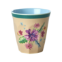 Melamine cup with Arda bloom