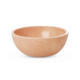 Resin bowl in soft pink