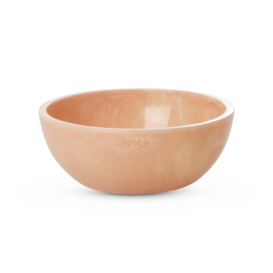 Resin bowl in soft pink