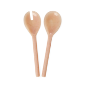 resin salad spon and fork