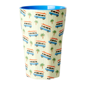 Melamine Cups with Cars Print