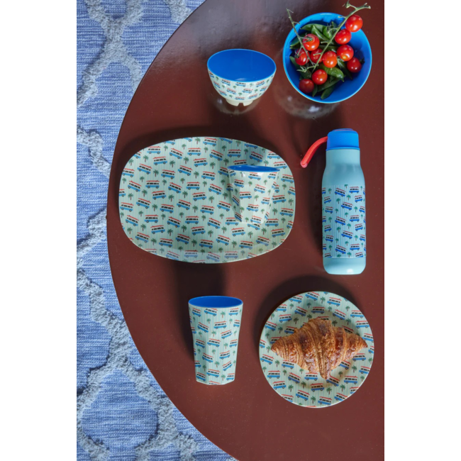 Melamine Cups with Cars Print