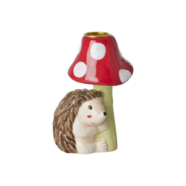 Klein Egel Keramiek Kandelaar