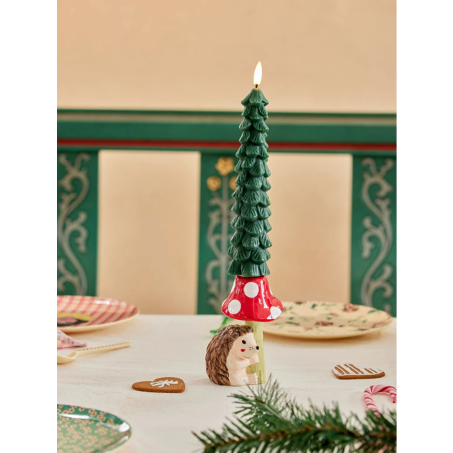 Klein Egel Keramiek Kandelaar