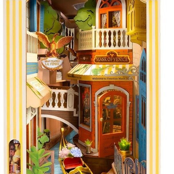 Robotime Book Nook Romantic Venice