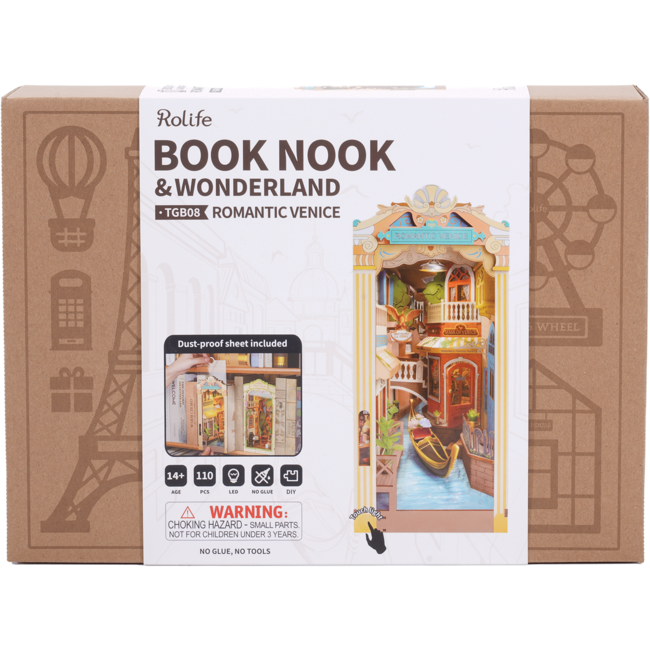 Book Nook Romantic Venice