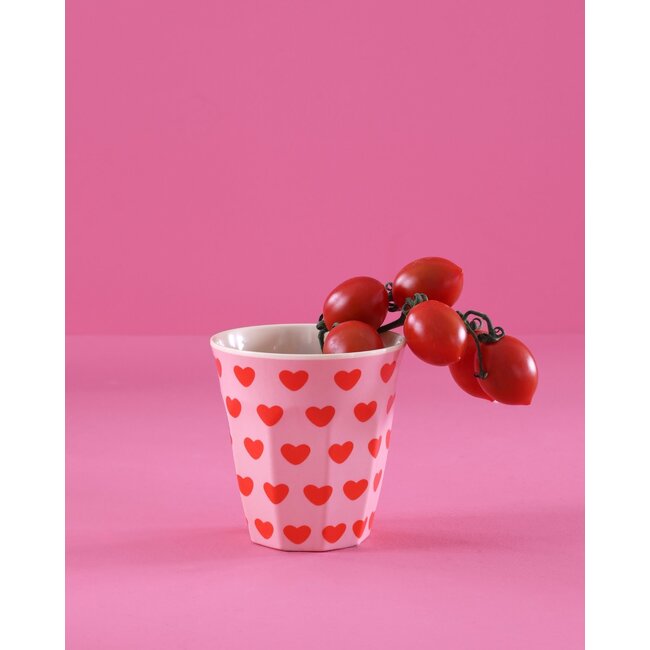 Melamine cup sweet hearts print