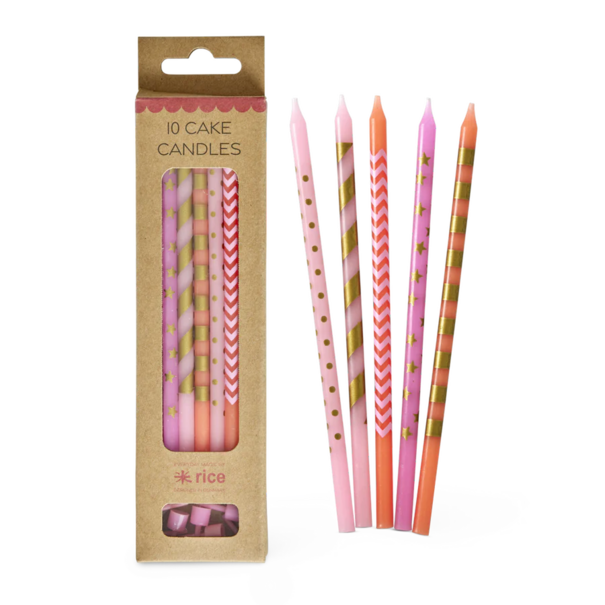 Rice Long cake candles
