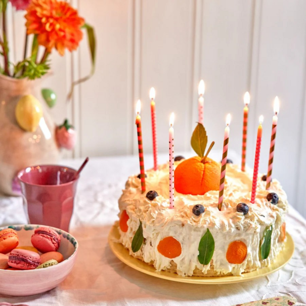 Rice Long cake candles