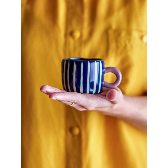 Nini Cup, Blue, Stoneware