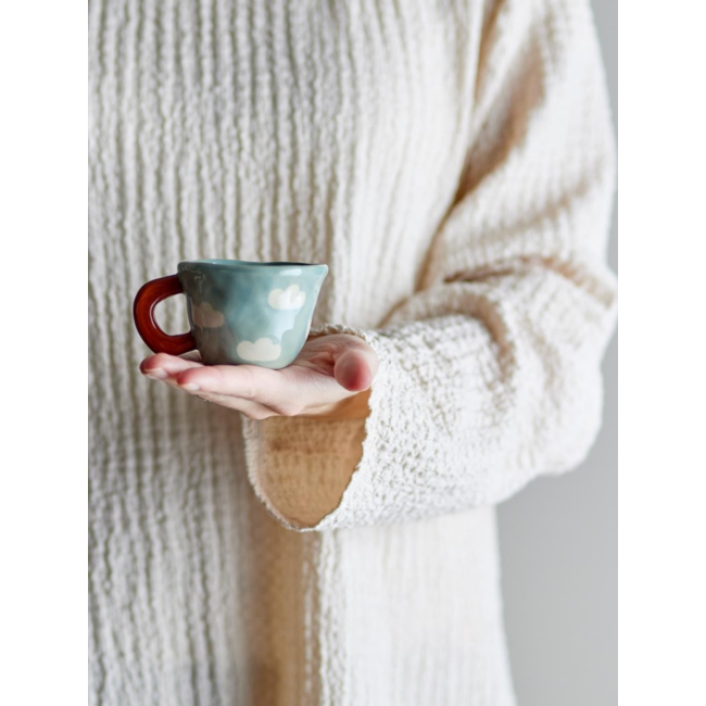 Nini Cup, Blue, Stoneware
