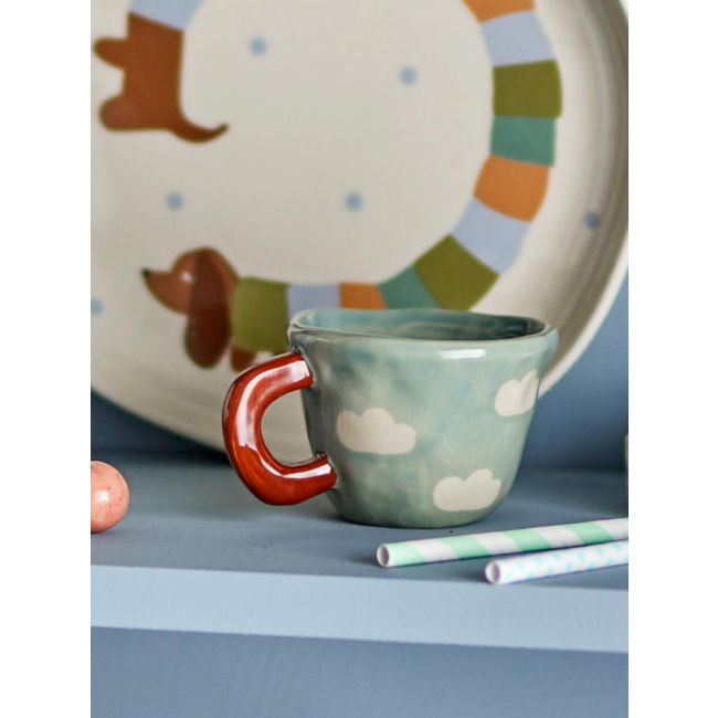 Nini Cup, Blue, Stoneware