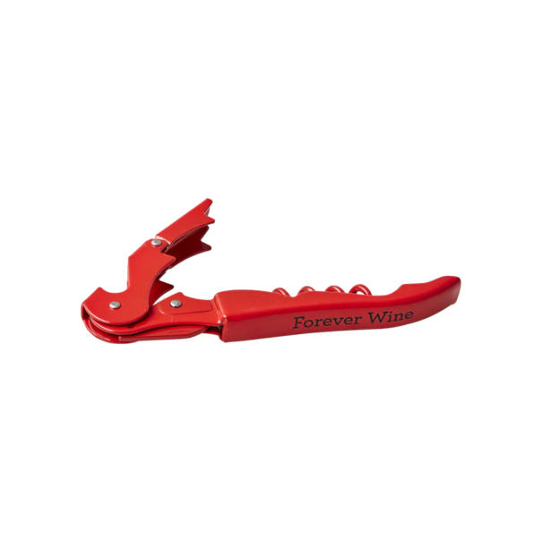 Rice Metal Corkscrew - Red