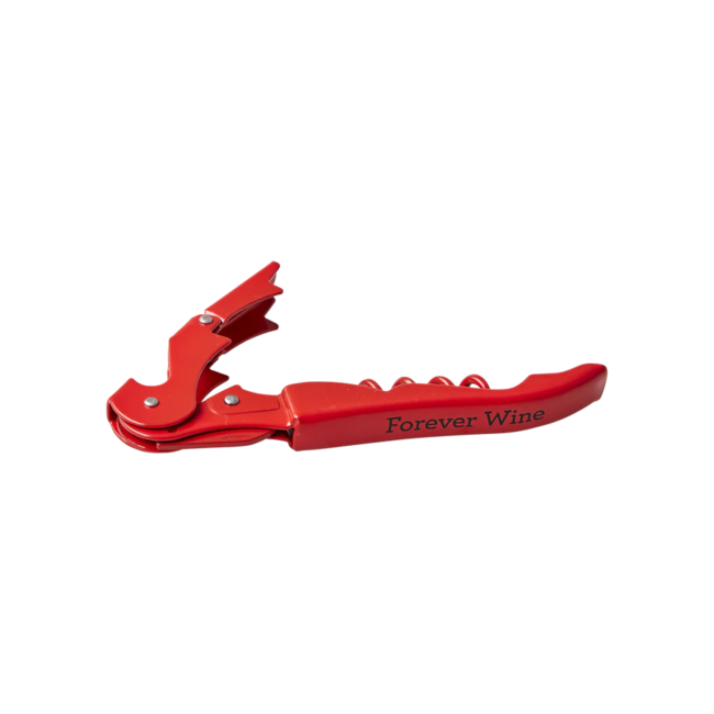 Rice Metal Corkscrew - Red