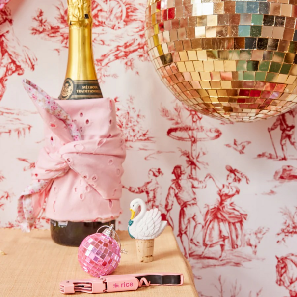 Rice Metal Corkscrew - Pink