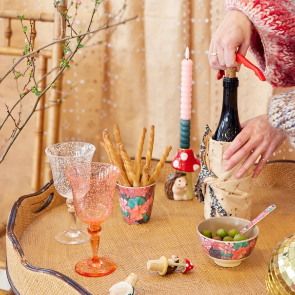 Rice Metal Corkscrew - Red