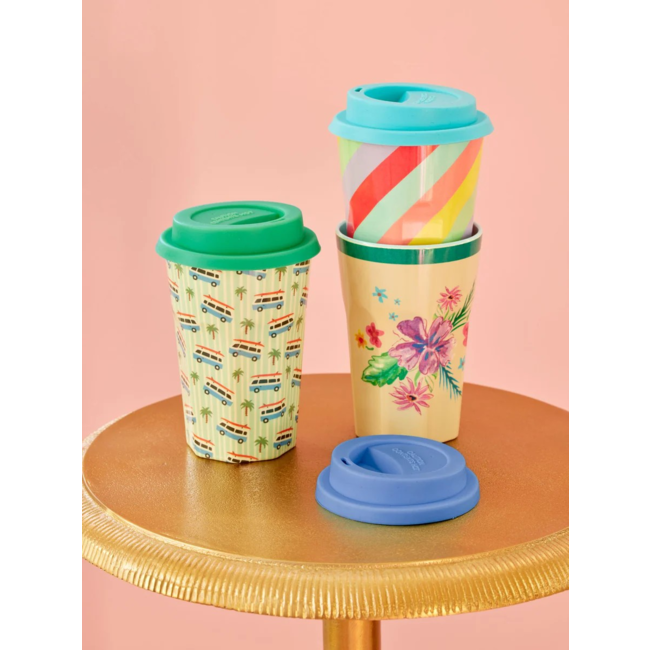 Silicone lid for tall cups - Mint