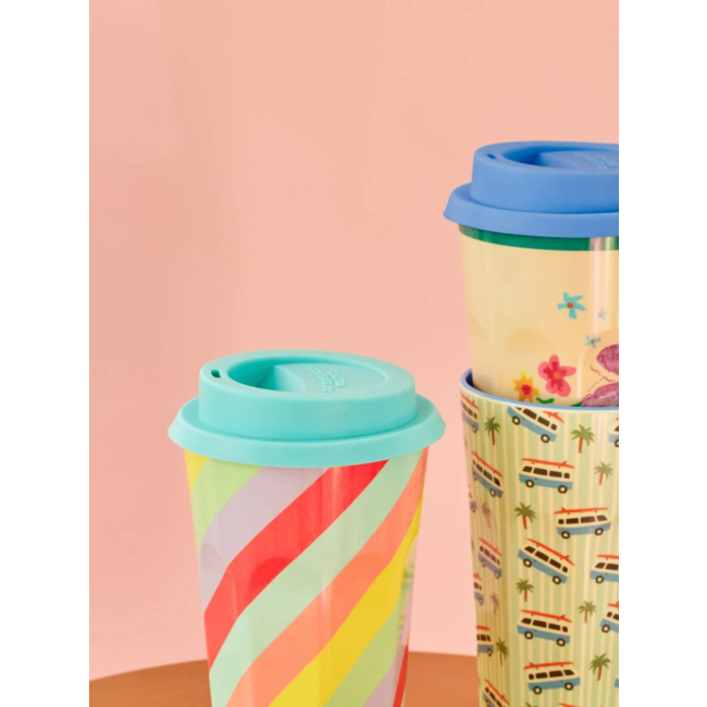 Silicone lid for tall cups - Mint