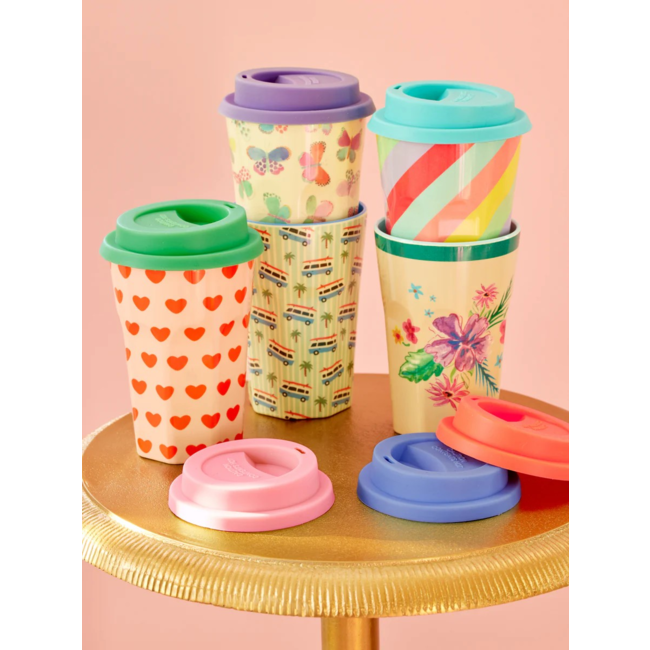 Silicone lid for tall cups - Lavender