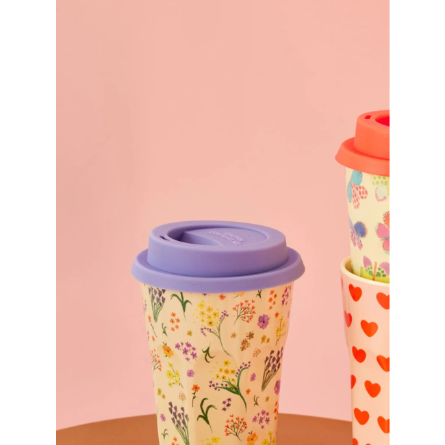 Silicone lid for tall cups - Lavender