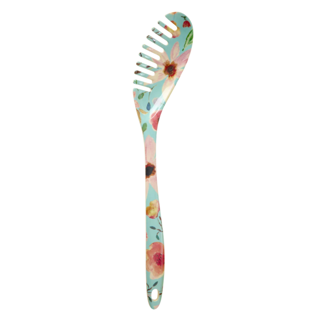 Pasta Spoon - Selma Flower Print