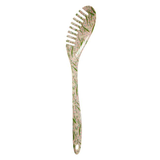 Rice Pasta Spoon - New Snowdrop Print