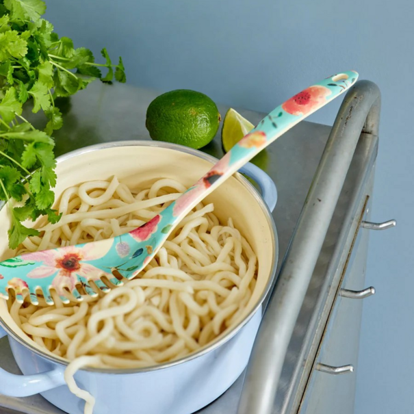 Rice Pasta Spoon - Selma Flower Print