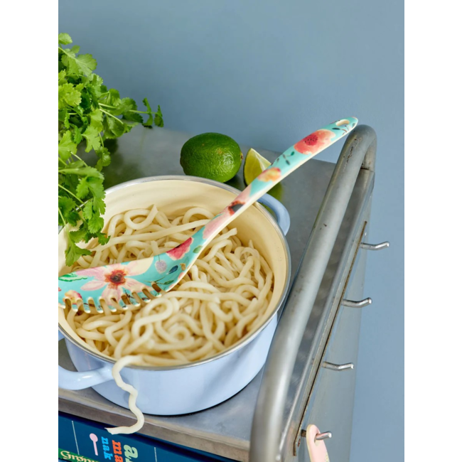 Pasta Spoon - Selma Flower Print