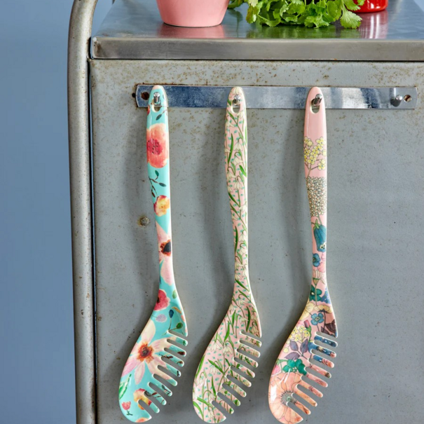 Rice Pasta Spoon - New Snowdrop Print