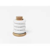 Egg holder stacking tower