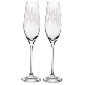 Champagne Glass - You & Me
