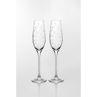 Räder Champagne Glass Set - Hearts