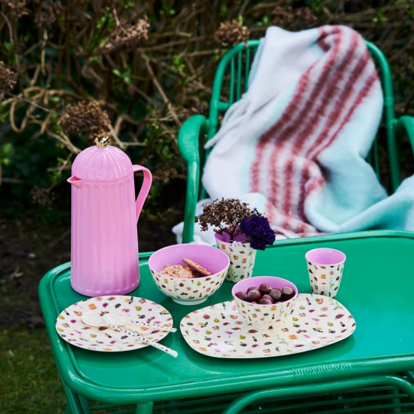 Rice Thermo in Bubblegum Pink with Gold Bird