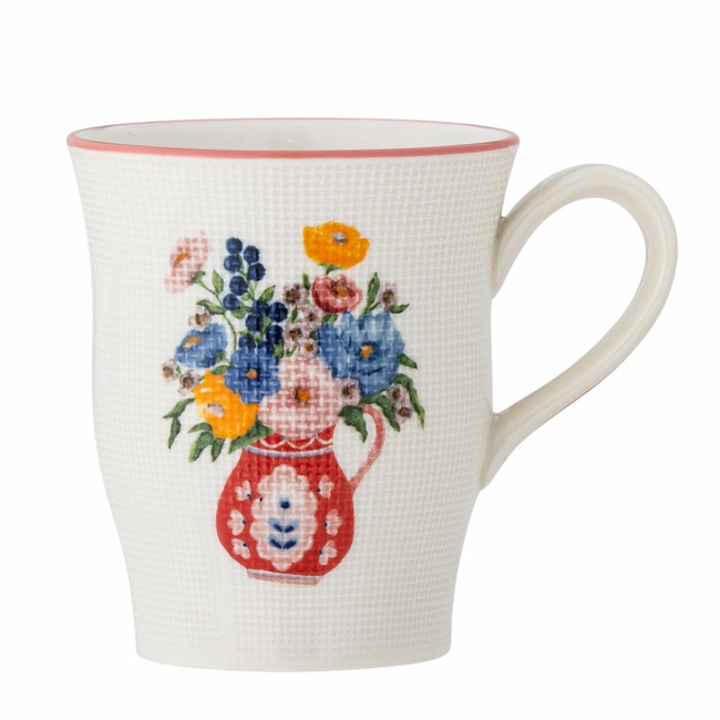 Bloomingville Dorothy Mug, Rose, Stoneware