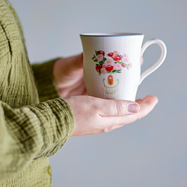 Bloomingville Dorothy Mug, Blue, Stoneware