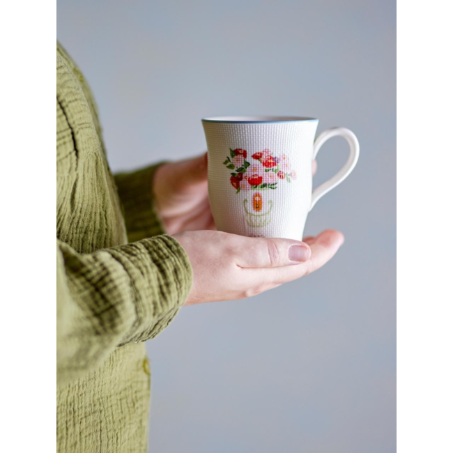 Dorothy Mug, Blue, Stoneware