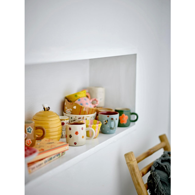 Addy Cup, Green, Stoneware