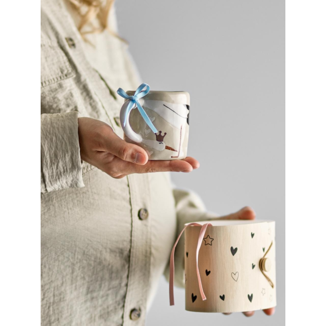 Bambino Cup, Nature, Stoneware