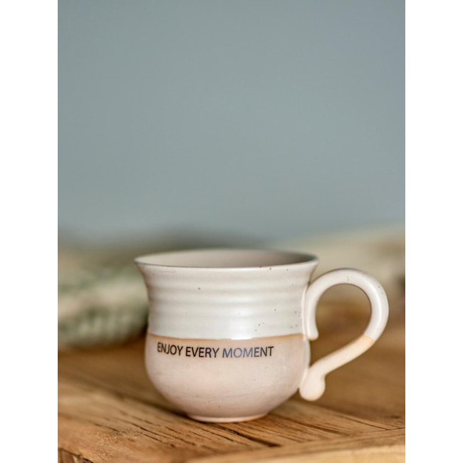 Claire Cup, Brown, Stoneware enjoy