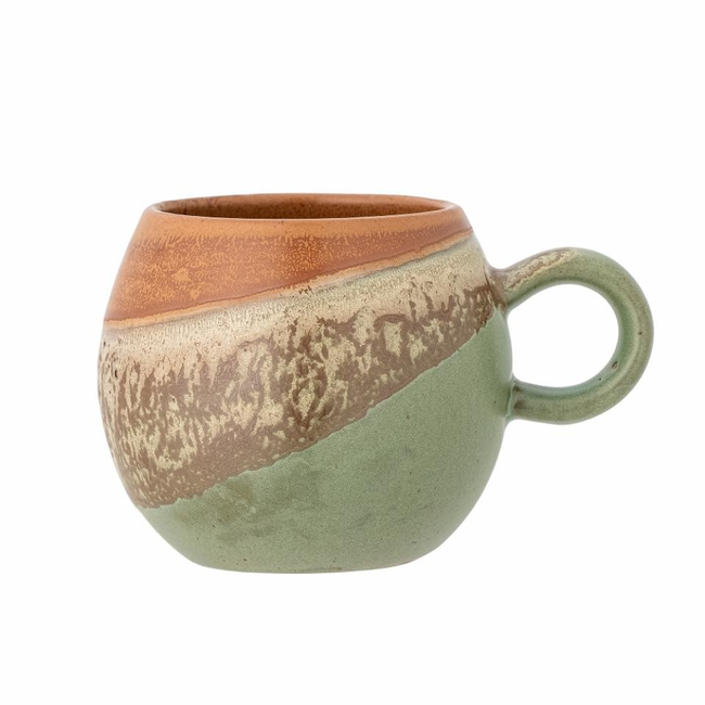 Paula Cup, Green, Stoneware