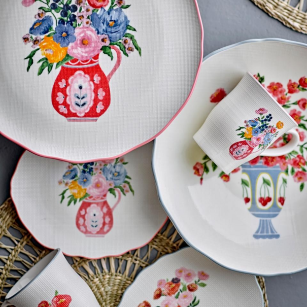 Bloomingville Dorothy Bowl, Blue, Stoneware