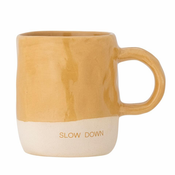 Bloomingville Neo Mug, Yellow, Stoneware