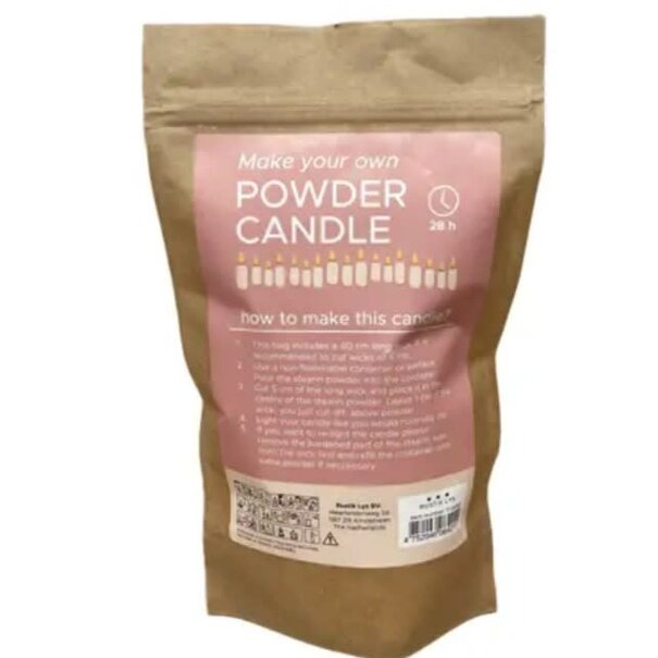 Rustik Lys Powder candle - Make your own candle! - White