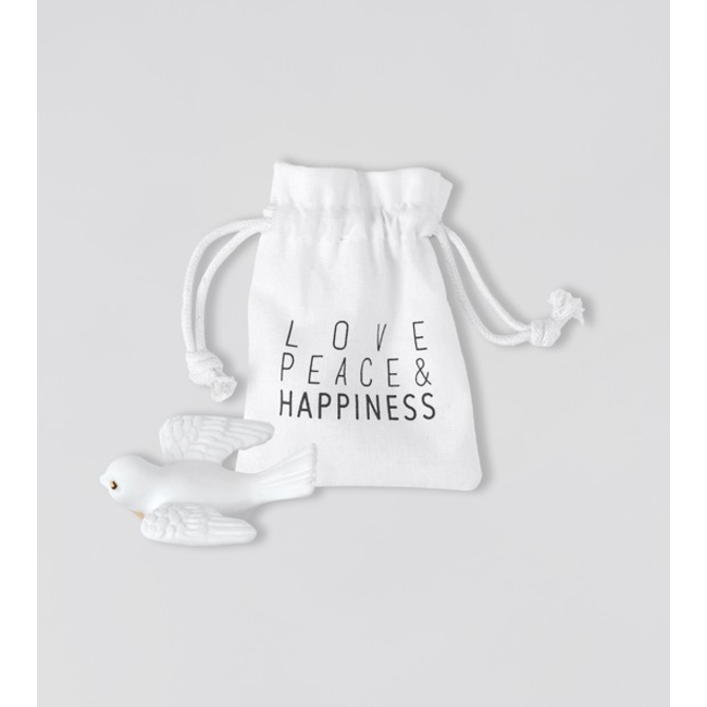 Lucky Charm Love Peace-Dove