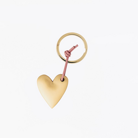 Golden Times keyring Heart