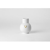Ballvase Heart Gold