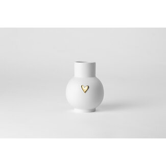 Räder Ballvase Heart Gold