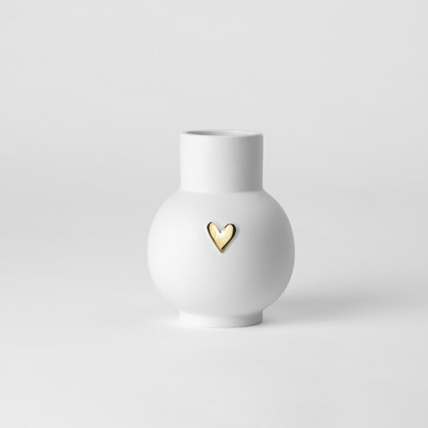 Räder Ballvase Heart Gold