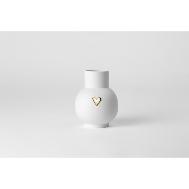 Räder Ballvase Heart Gold