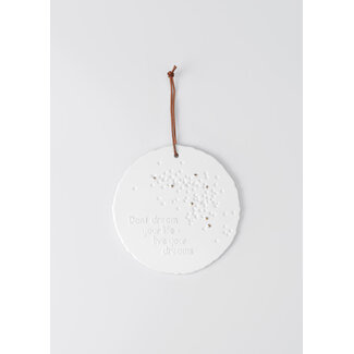 Räder Poetry Medallion Don ́t dream your life